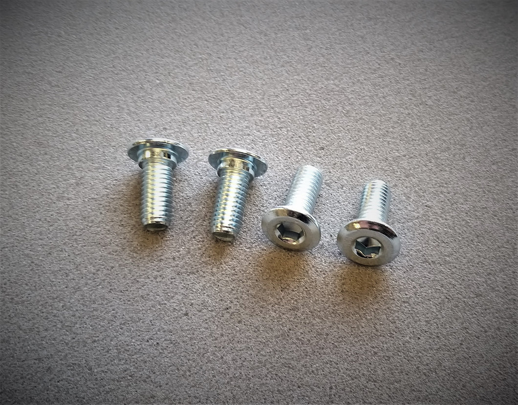 4 x M8 Steel screws for brake disc