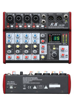 Load image into Gallery viewer, ICM UM-68 USB Interface 24bit/96K 4 Channel PRO Mixer (MX15)
