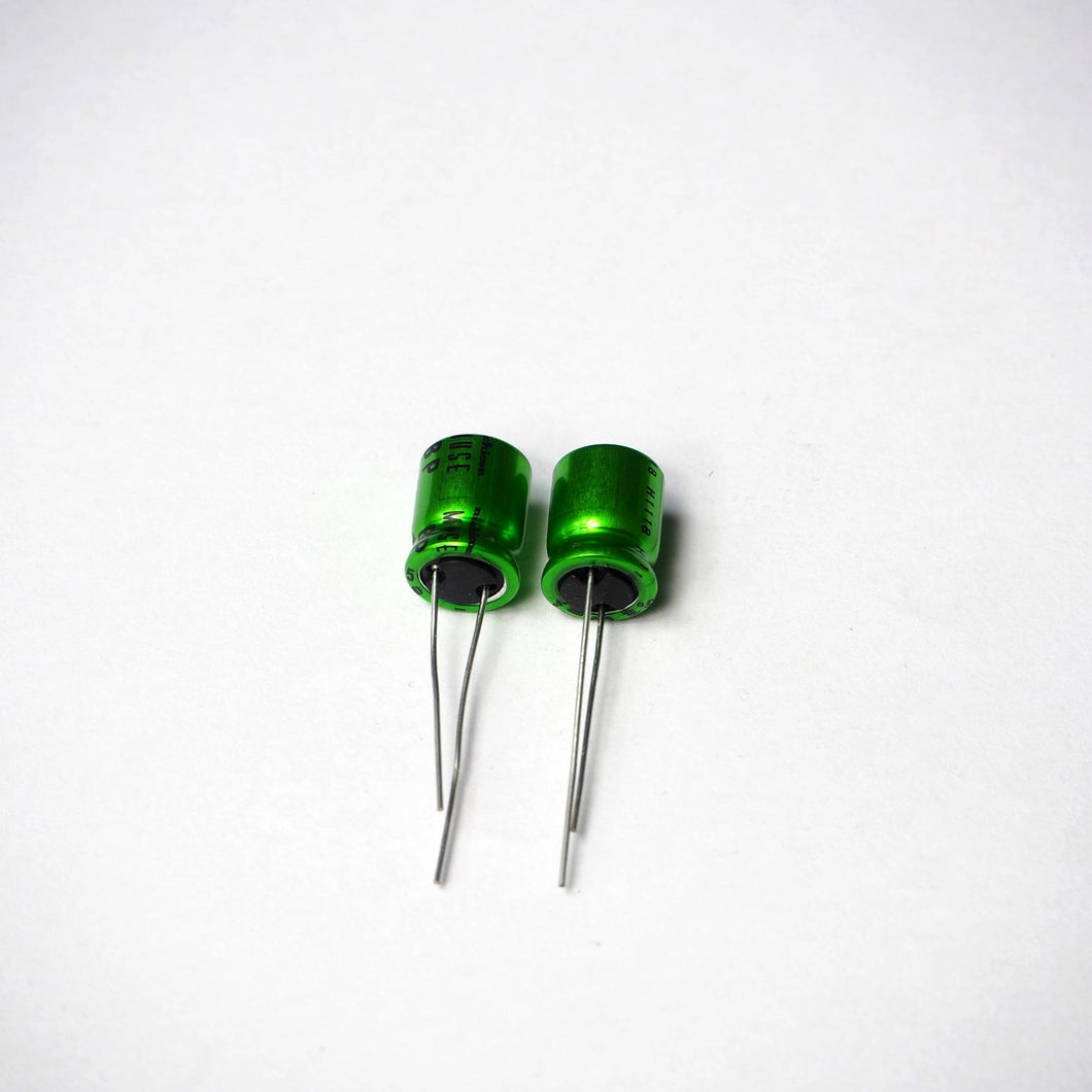 2 Nichicon 25V 47UF MUSE ES BP Bi-polarized Made in Japan Audio HI-FI Capacitor