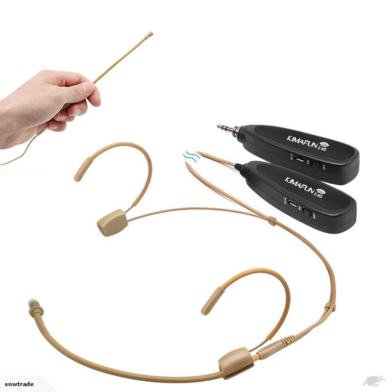 Kimafun KM-G120 2.4G wireless headset microphone (P-02