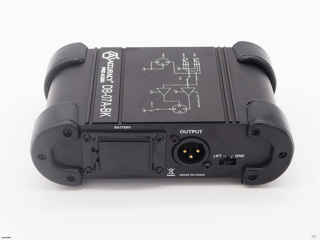 Professional Active Battery Powered Direct DI Box DB-07A (PA13)