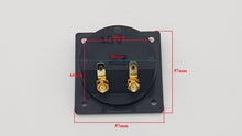Load image into Gallery viewer, Speaker Terminal Banana Binding Post Input Panel (SP49)
