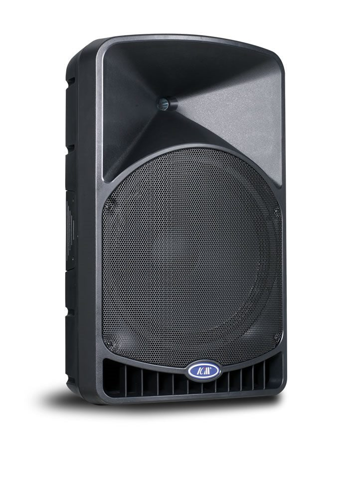 Pair of ICM SQ-15MH 15 inch Class D 700W Powered Speaker (SP61)