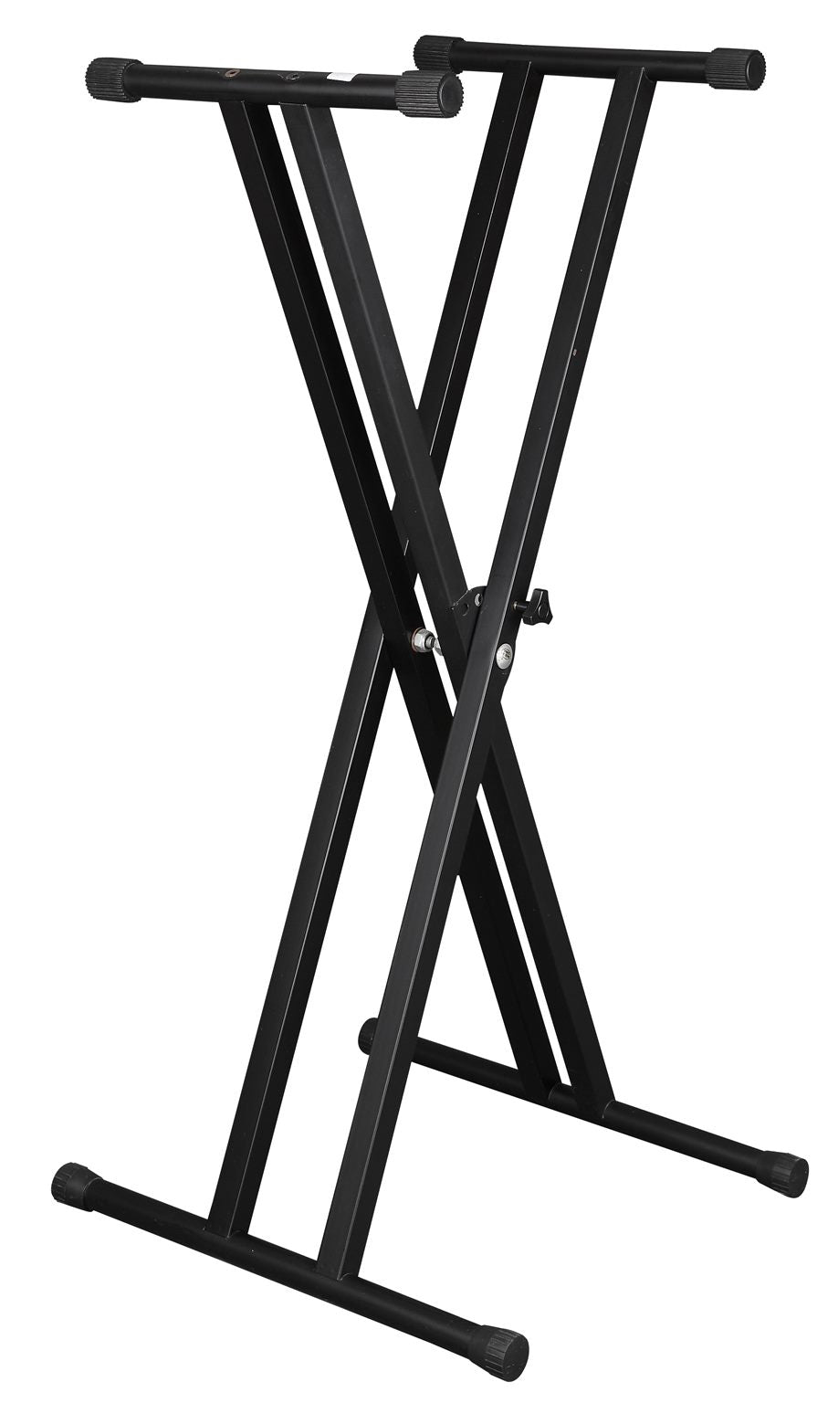 Black Keyboard Piano Stand Double X Metal Height Adjustable KS-12 (ST35)