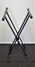 Load image into Gallery viewer, Keyboard Piano Stand Double X Metal Height width Adjustable KS006D (ST45)
